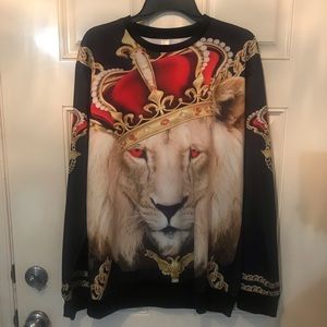 Men’s graphic sweater light streetwear